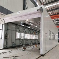 巖棉板材質移動噴漆房 多工位使用